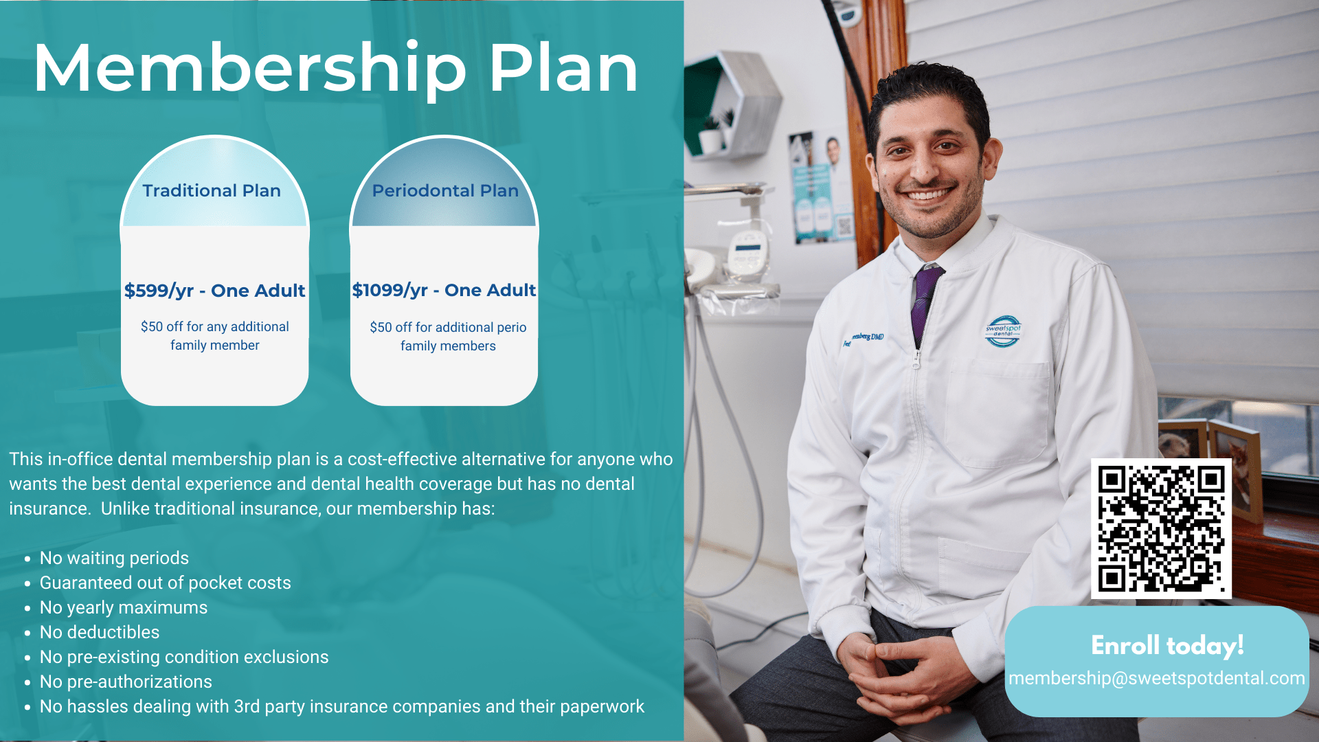 Membership Plan, Call for Details!